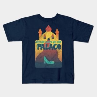 On the Steps of the Palace Kids T-Shirt